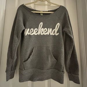 Weekend sweatshirt